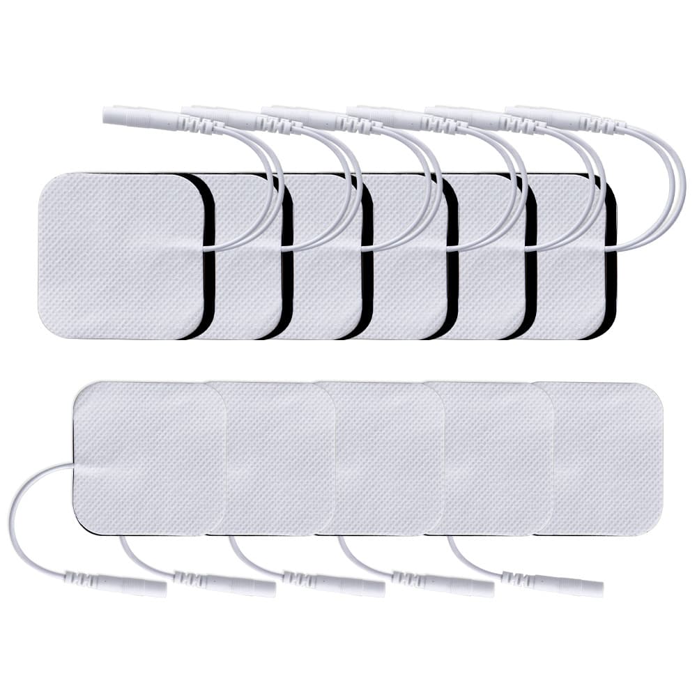 Therapy Electrode Pads 5*5 cm Non-woven Strong Adhesive Pin-wire Type Patch for Meridian Massager Conductive Accessories