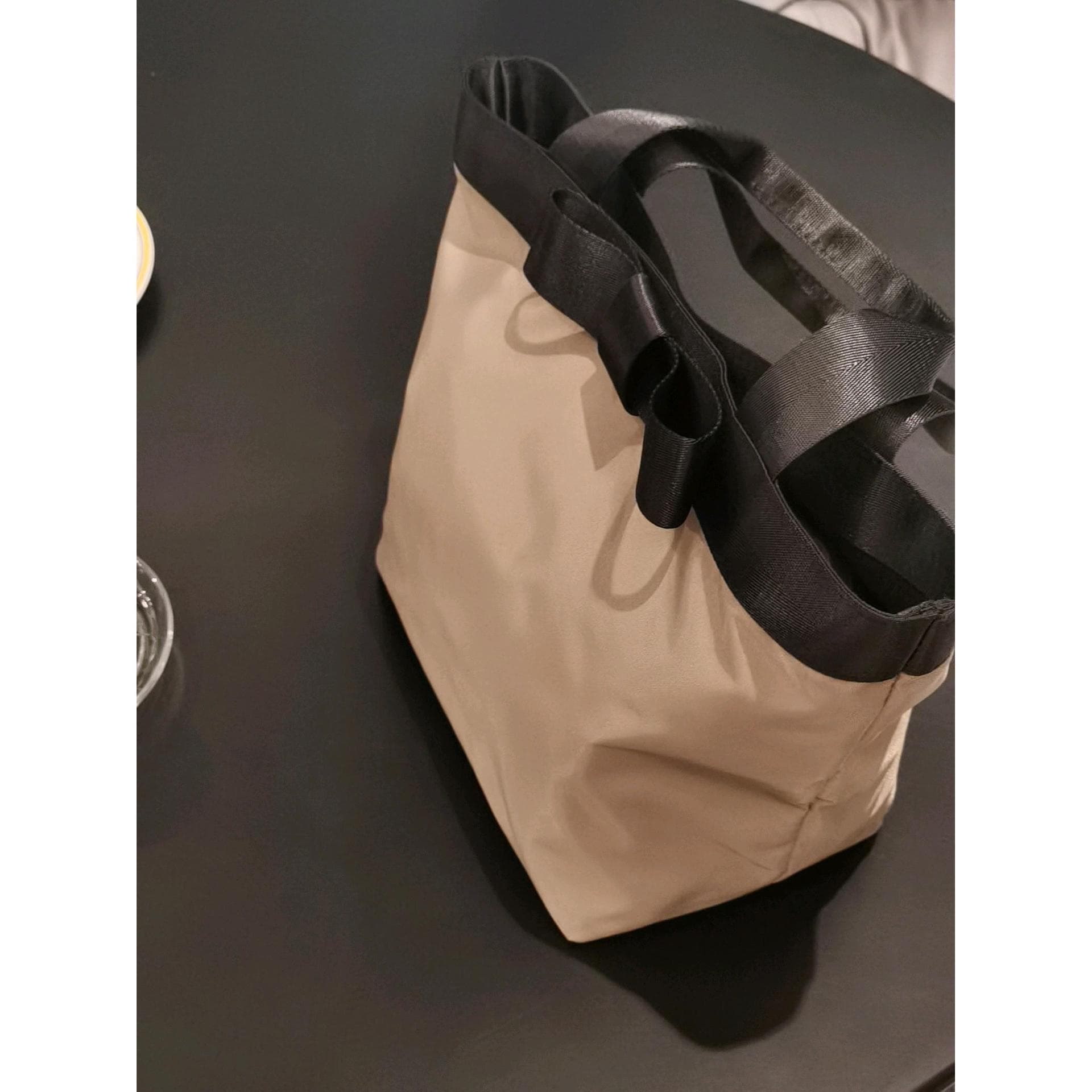 Korean Dongdaemun Small Fragrance Style Nylon Large Capacity Diaper Bag Bow Commuter Bag Niche Crossbody Women's Bag