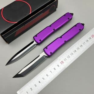 New Cross-Border Microtech UT85 Aluminum Handle Knife Outdoor Camping Portable Pocket Knife
