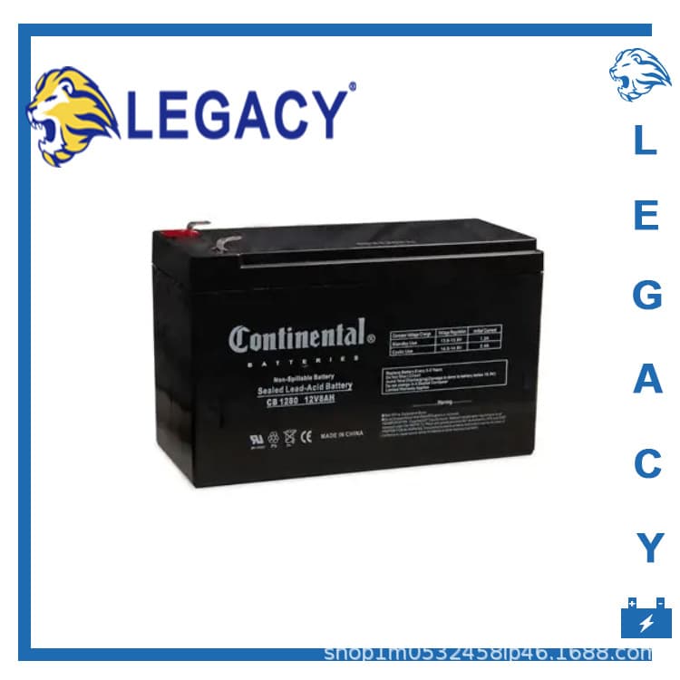 Continental Battery HDX-20L HDX-30L All-Terrain Vehicle Starting Energy Storage