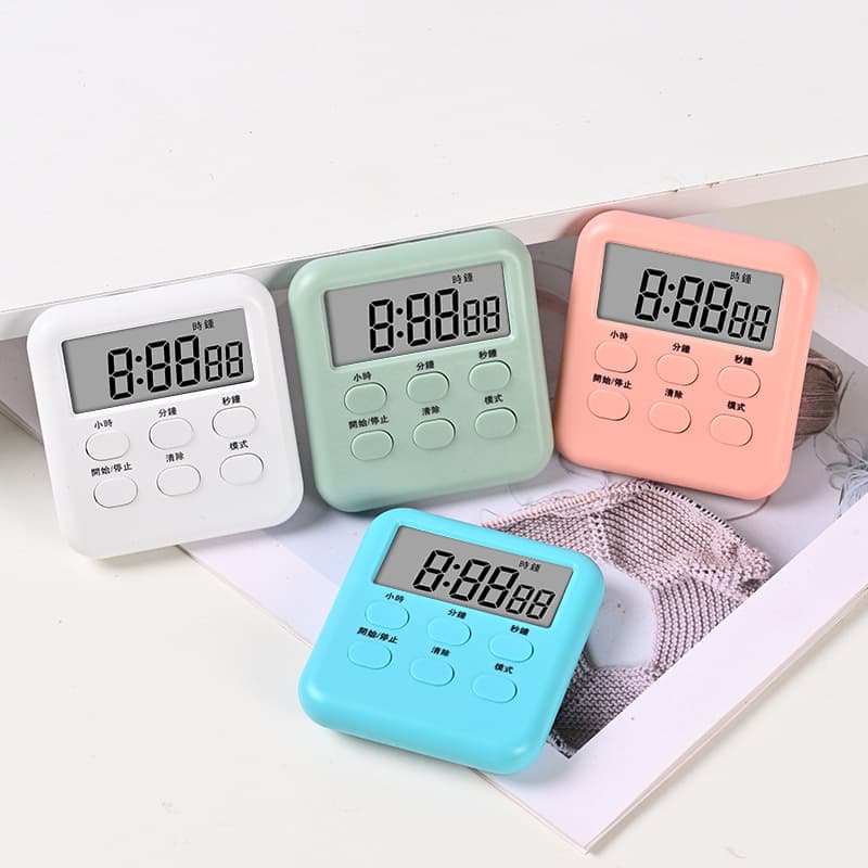 Kitchen Timer Smart Timer Electronic Timer Student Study Simple Alarm Clock Countdown Stopwatch Timer