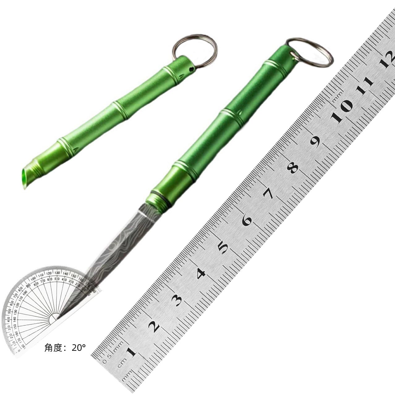 Keychain Mini Knife Gift Knife Utility Knife EDC Knife Non-Folding Keychain Accessory