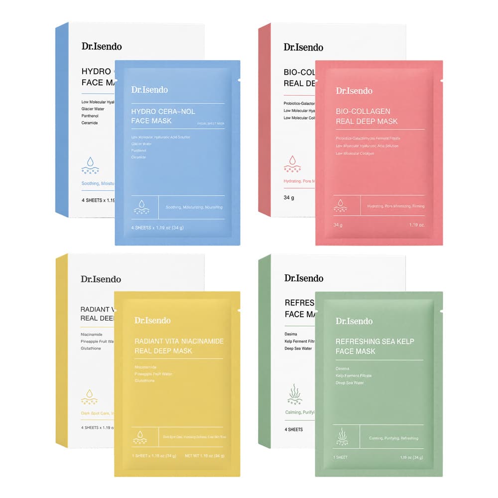 White-to-Transparent BIO-COLLAGEN Sleeping Mask Face Mask Bio-Hydrolyzed Collagen Mask