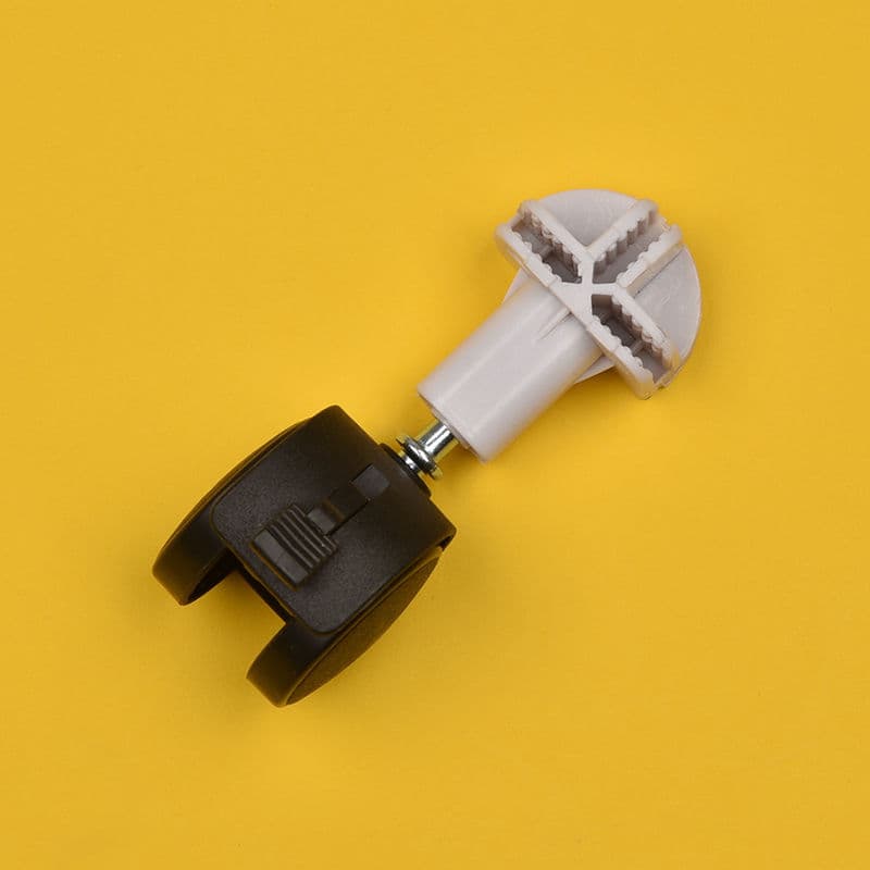 Long Foot Buckle Cat Cage Accessories Swivel Caster, Right Angle Buckle, Semi-Circular Clip, Round Clip, Magic Panel Iron Mesh Wheel
