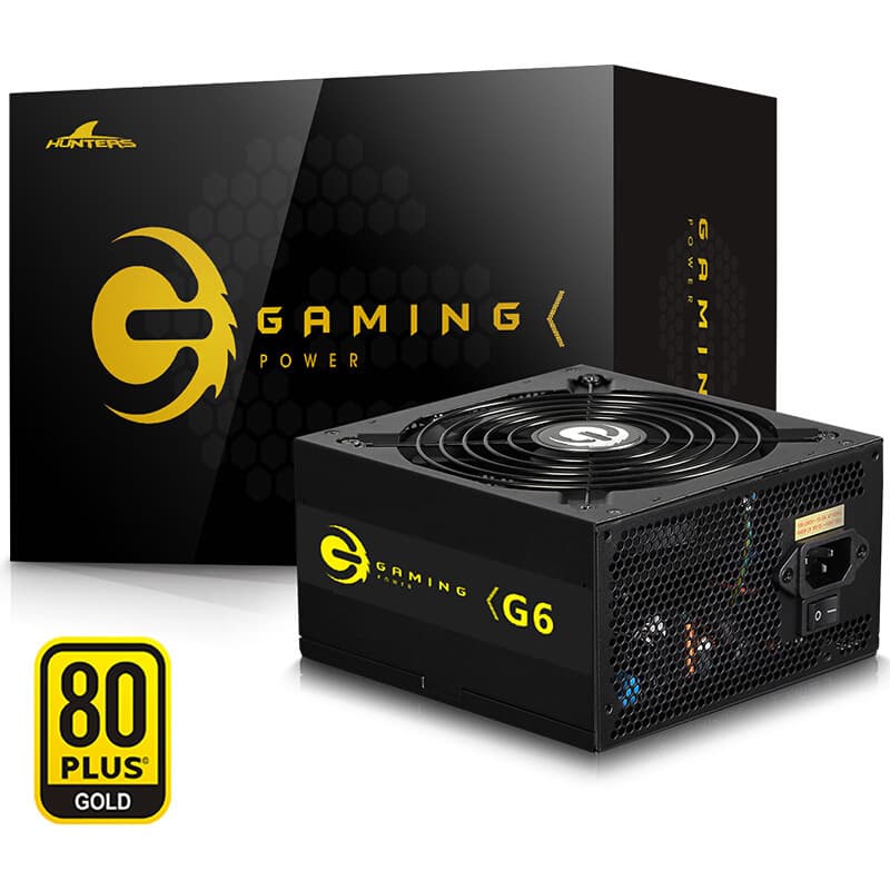 Compatible with Great Wall G6 Gold Edition Power Supply Desktop Computer Full Modular Silent Gaming Power Supply Rated 650W Intelligent