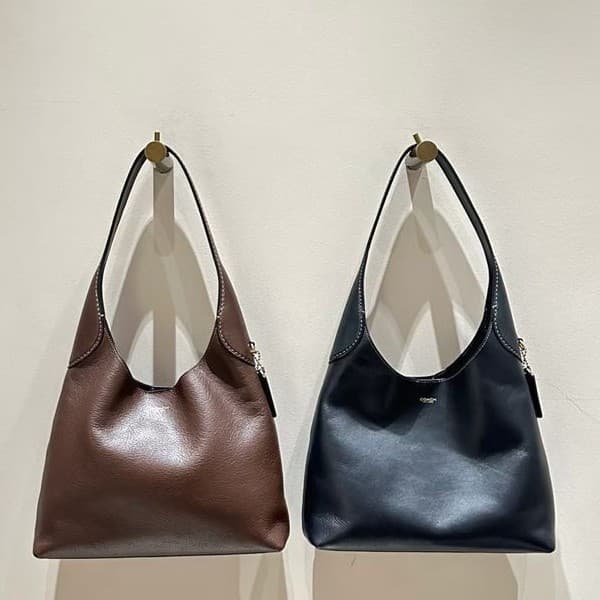 Kou C's 2025 New Brooklyn Hobo Single Shoulder Handbag Simple Large Capacity Tote Women's Bag
