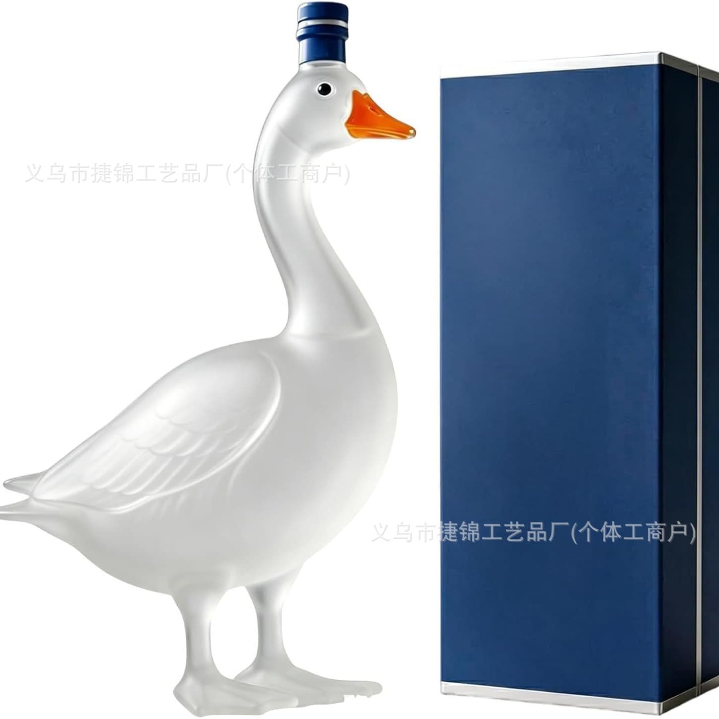 Cross-border portable innovative design and cute 3D Sculpted Bottle 30th anniversary 3D wine bottle