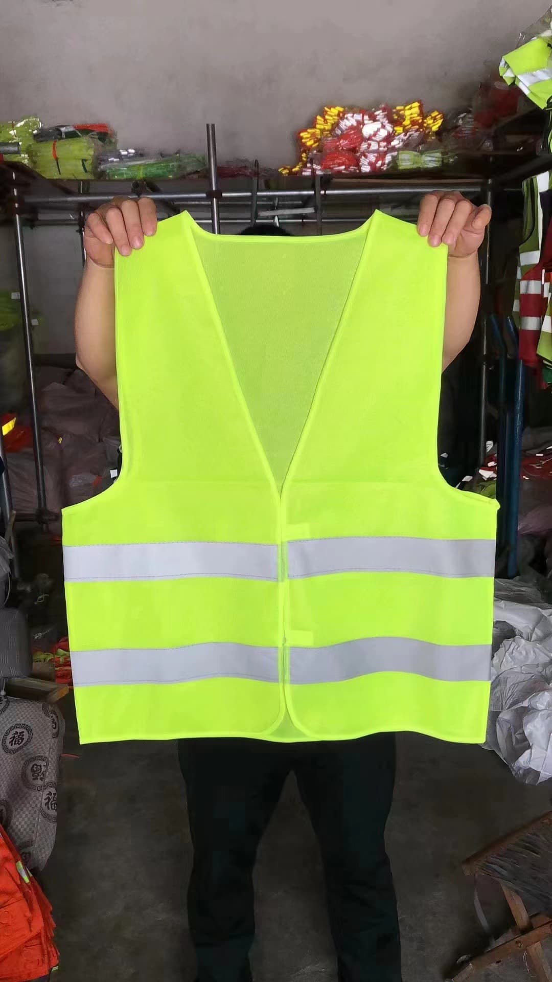 Reflective Vest Multi-Pocket Safety Reflective Clothing for Construction Sites, Sanitation Workers, Traffic Use, Customizable Multi-Pocket