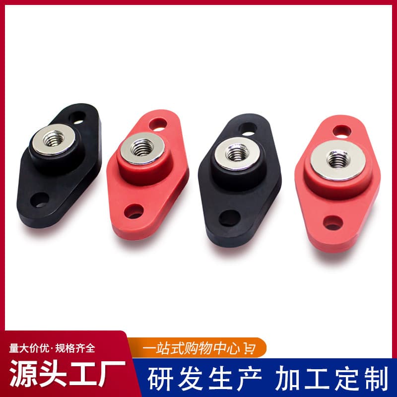 Special Through-Type Terminal for Lead to Lithium Battery Conversion, 100A Thick Nickel-Plated Copper, Factory Direct