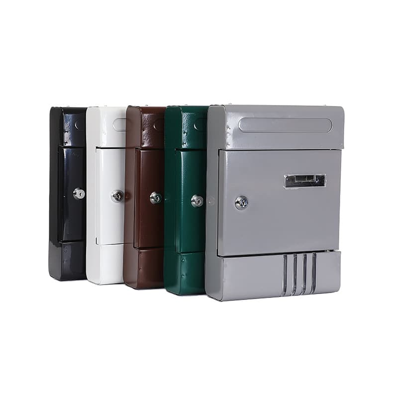 Professional Ironware Production, Cross-border Arched Mailbox, In Stock, Key, 5 Colors