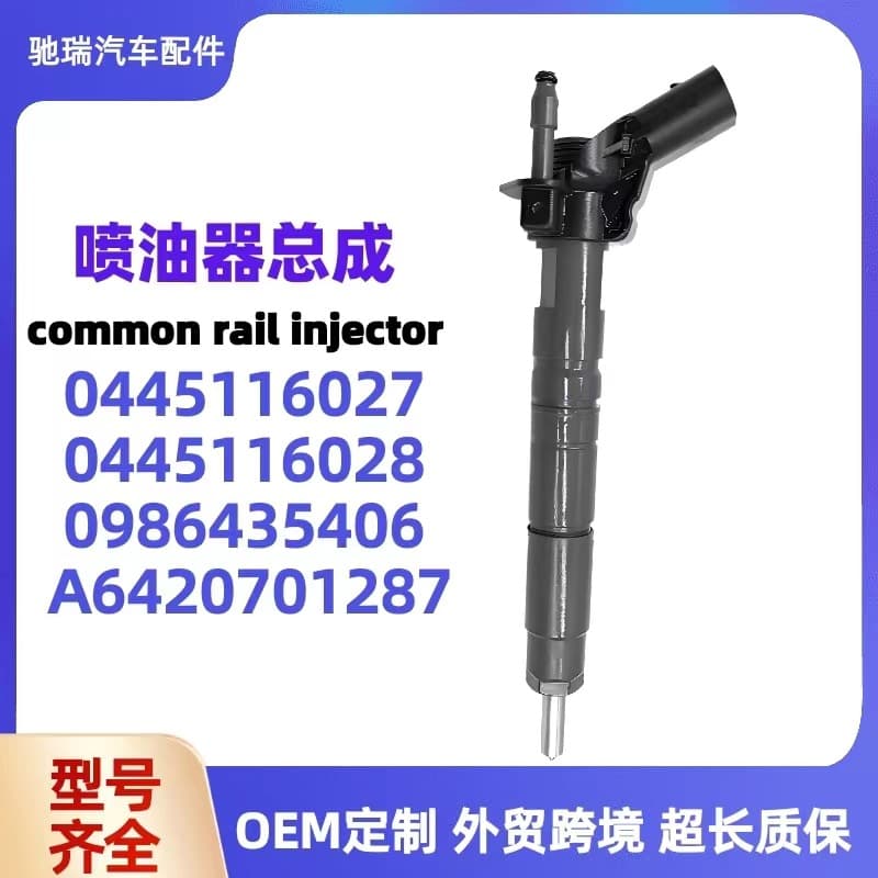 0445116027 Fuel Injector 0445116028 Fuel Injector 0986435406 Injector A6420701287