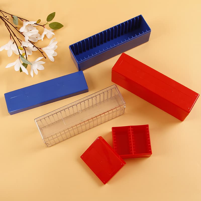 Grading box 20-piece storage box (20 transparent storage boxes) 46 round boxes with padding 20-piece storage box protective box