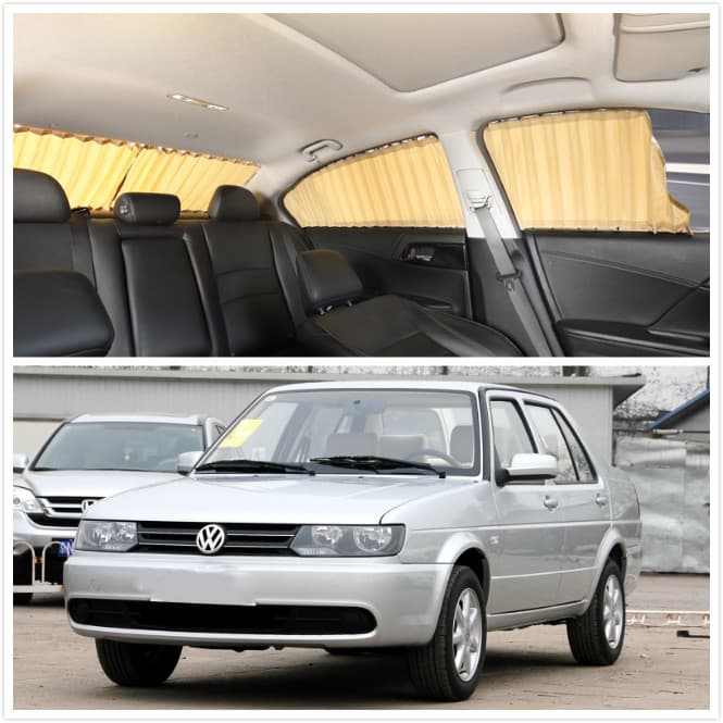 Universal for Old Jetta / Jetta King Spring Partner Car Curtain, Vehicle Track Shading Side Window Sunshade