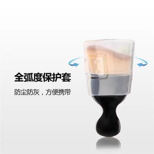 Car Gap Dust Brush Soft Bristle Interior Cleaning Brush Multi-Functional Air Vent Cleaner Curved Design Brush