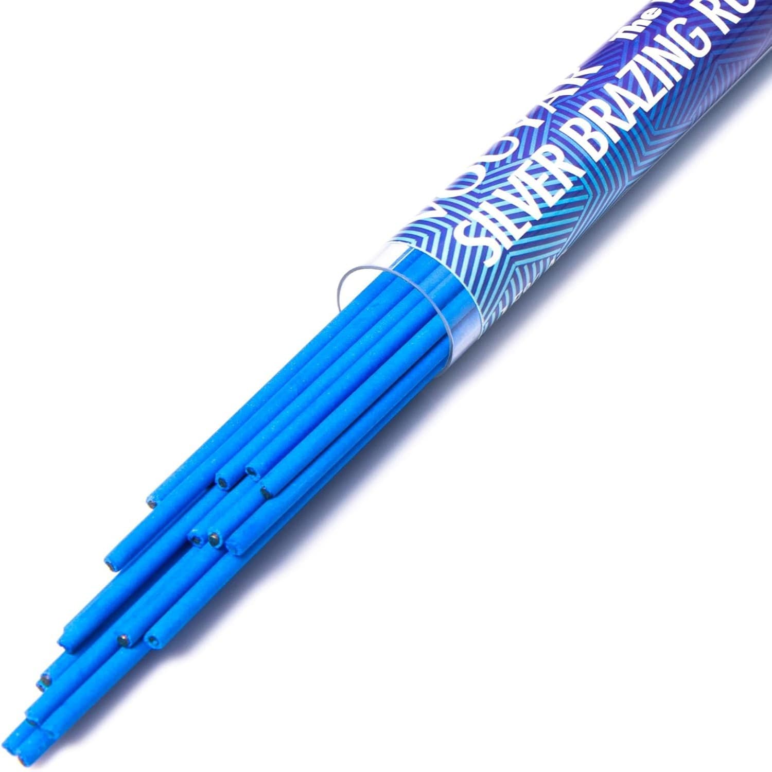 20 Pieces of Flux-Coated Brazing Rods Bcup-5 15% Silver Solder Phosphor Copper Brazing Alloy Flat Welding Rods