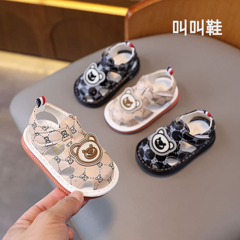 Soft Bottom Baby Shoes Boys Girls Toddler Learning to Walk Sandals Summer Call out Shoes Clog Style Infant Footwear