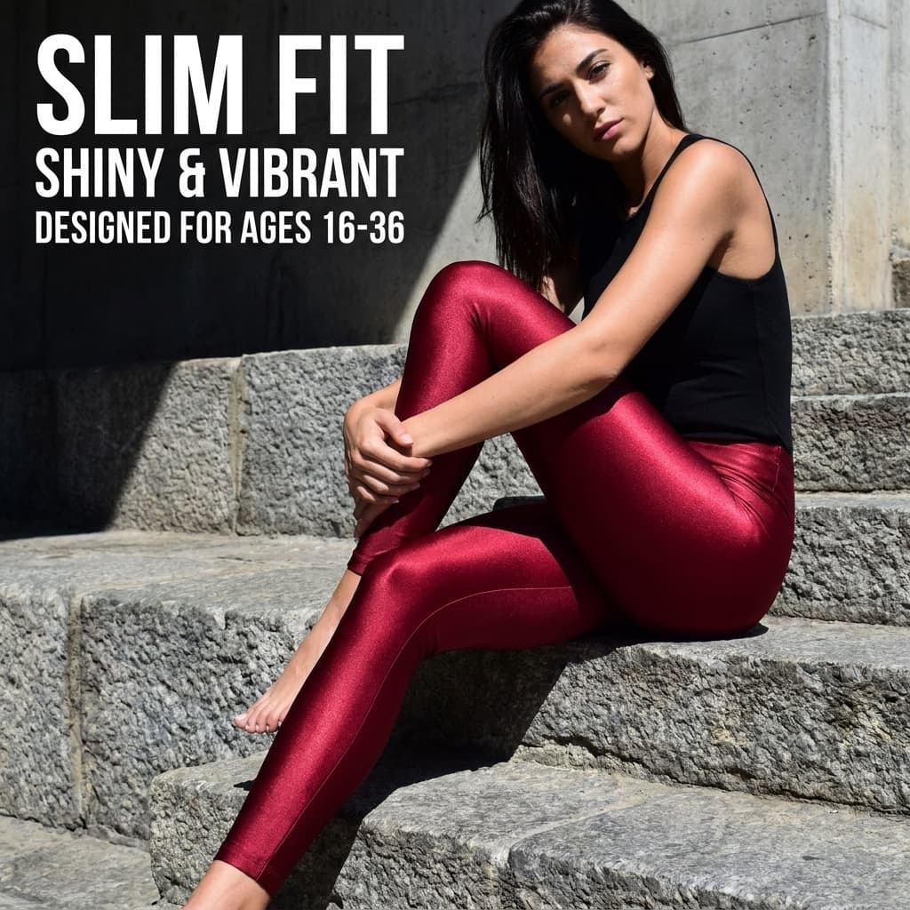 European and American cross-border popular large size sexy oily glossy yoga pants and leggings