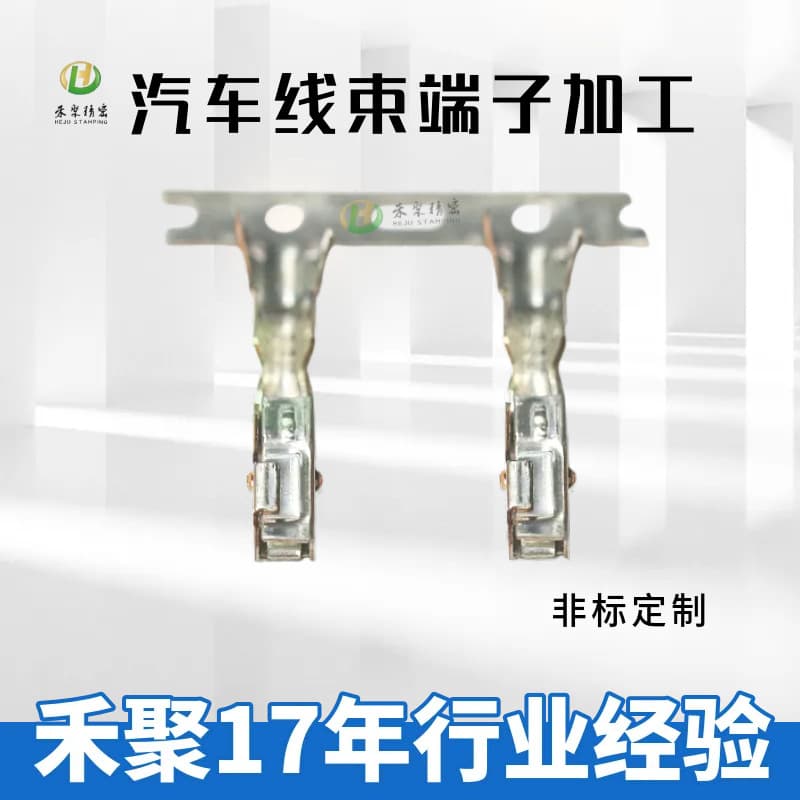 Precision Automotive Terminal Stamping Connector, New Energy Low-Voltage 6.3/4.8 Tab Terminals