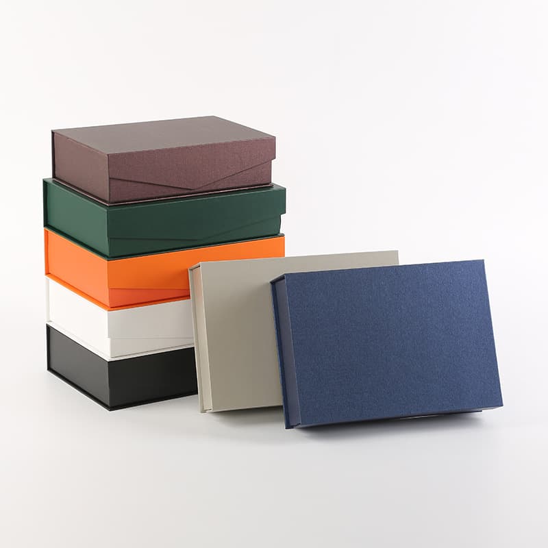 Wenzhou multicolor minimalist gift boxes, custom empty gift packaging, retail terminal packaging boxes