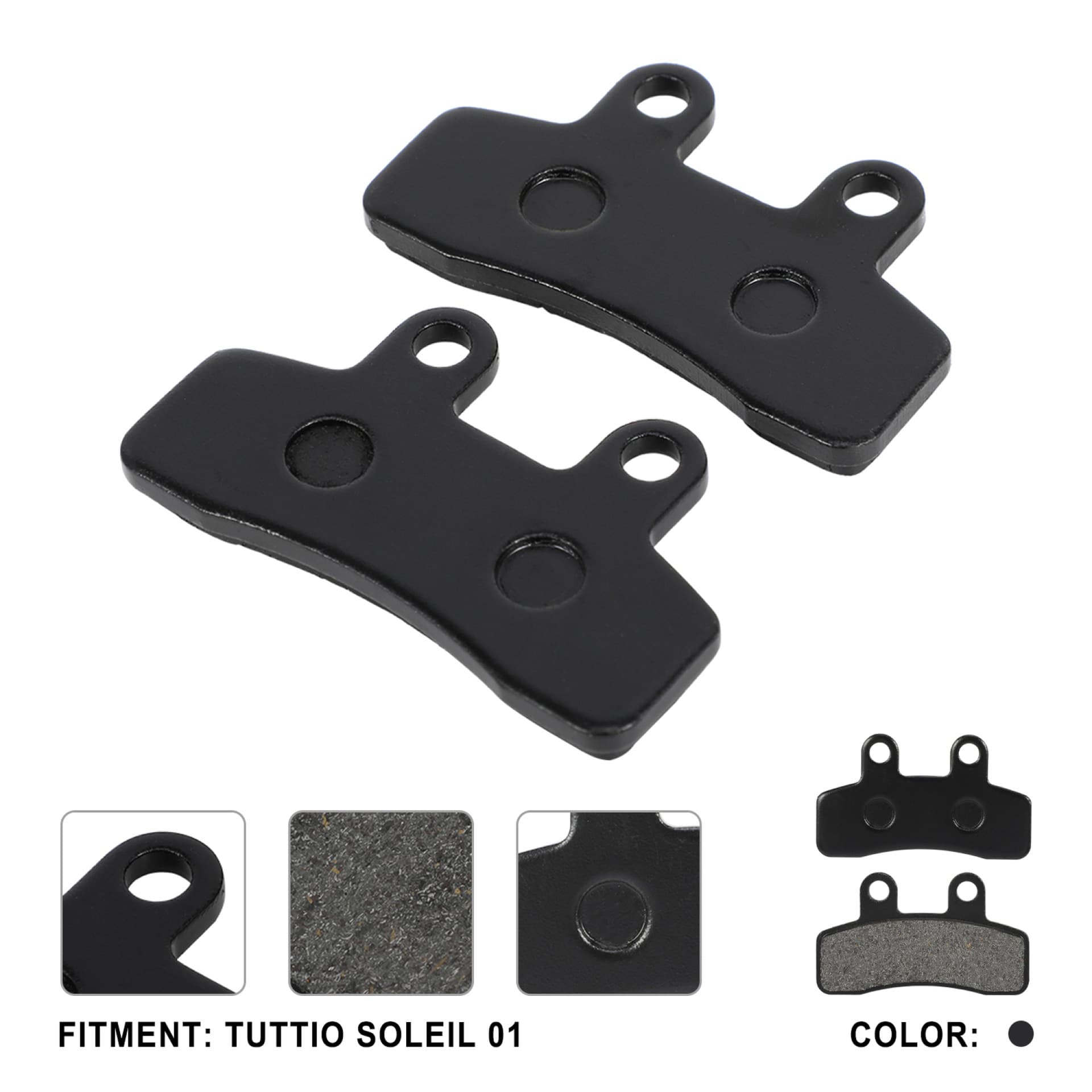 Brake Pads Replacement Accessories for Tuttio Soleil 01 Electric Motorcycle Front Brake