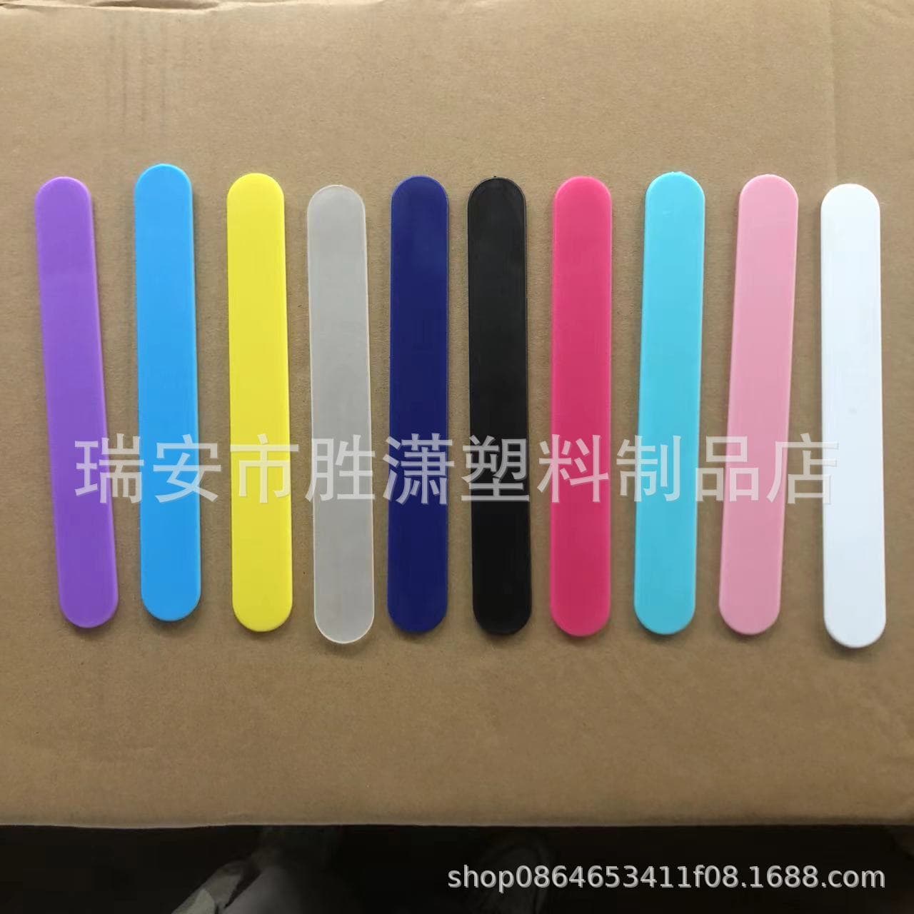 Adult tongue depressor, children's tongue depressor, plastic examination sheet, plastic tongue depressor PP plastic, color-fixable OPP bag