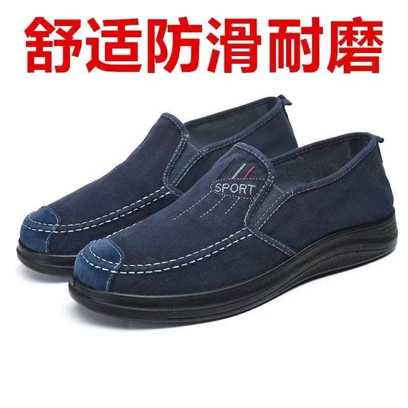 【Polyurethane Light Sole】Old Beijing Cloth Shoes, Washable Canvas Shoes, Dad Shoes, Breathable Men's Casual Shoes for Middle-aged and Elderly