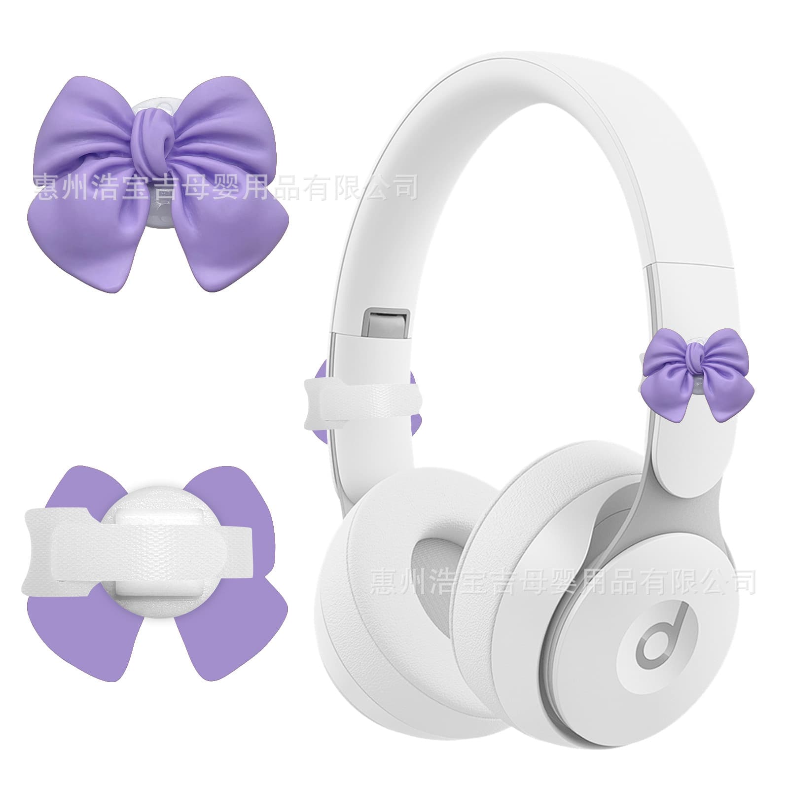 Cross-border Hot Selling Computer Gaming Headset Cartoon Bow Headphone Decoration