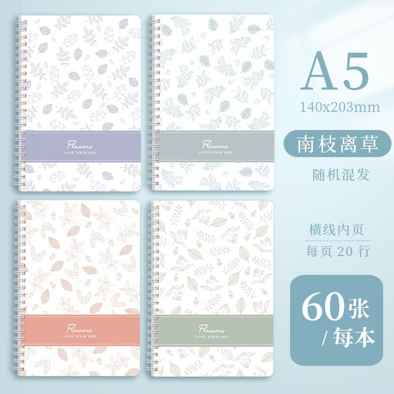 Sifang Partner Thickened A5 Cartoon Spiral Notebook for Elementary, Middle, and High School Students, Fresh Style, Wholesale
