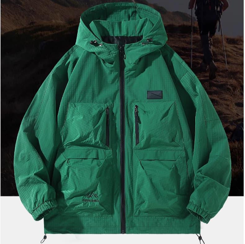 New Style Plus Size Fashion Workwear Functional Hooded Japanese Quality Cool, Edgy, Stylish Trench Coat
