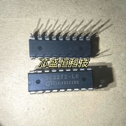 SC2272-L6 Through-Hole DIP18 Remote Control Receiver Decoder Chip IC Brand New Original