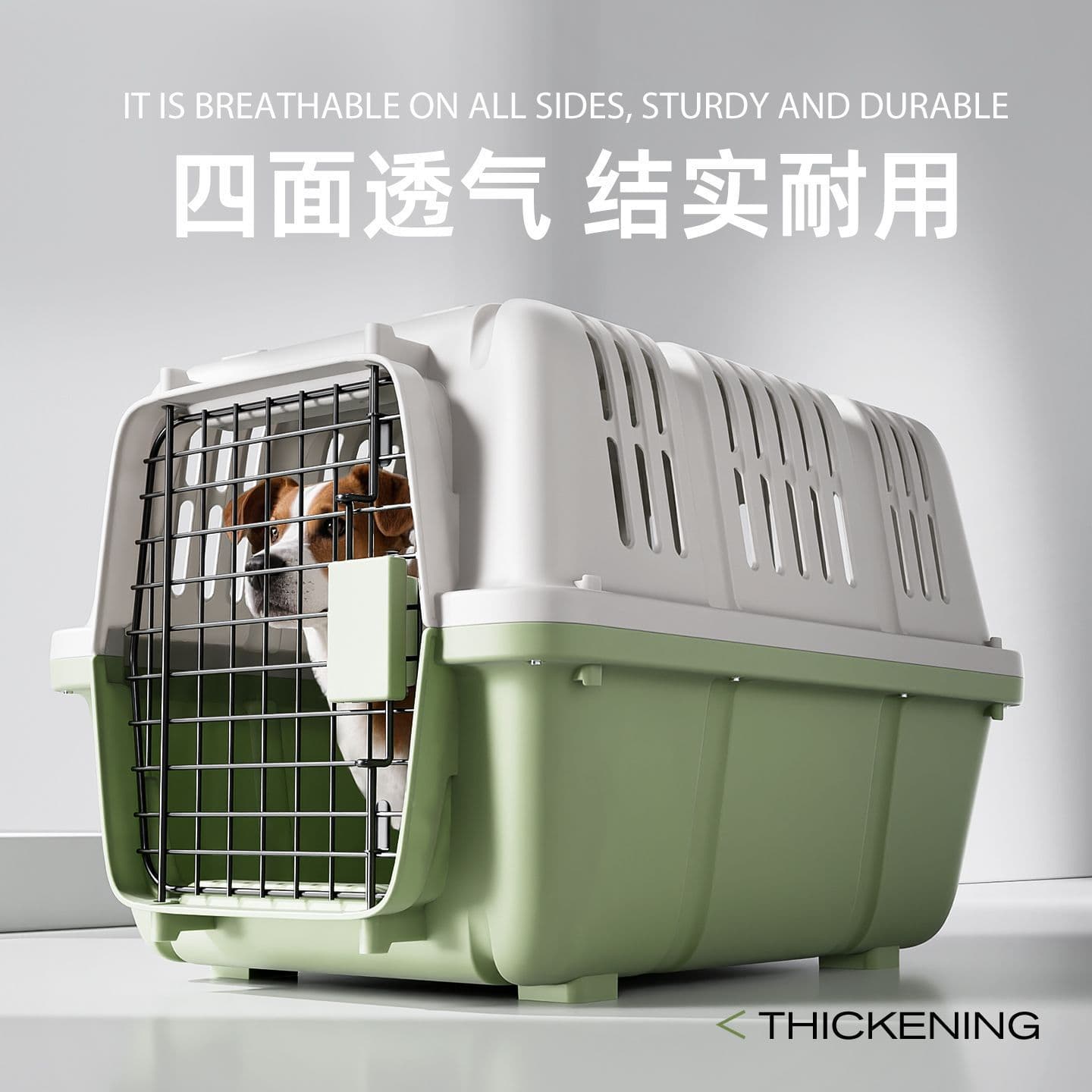 Specialized Aviation Case for Check-in, Hand-carry Air Transport Box, Portable Cat and Dog Cage for Outings, Small to Medium-sized Pet Carrier