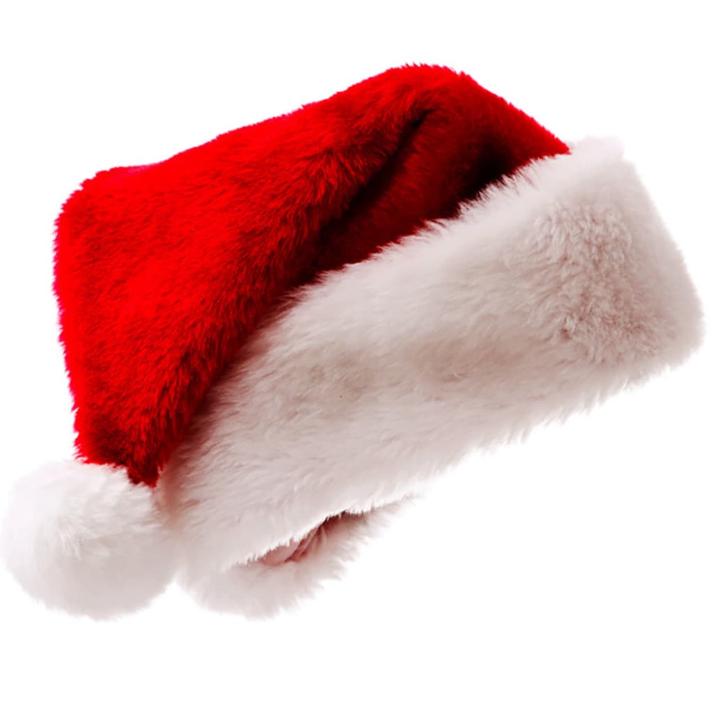 Christmas Hats For Children Adults Short Long Plush New Style Festival Party Decorations Non-woven Hats