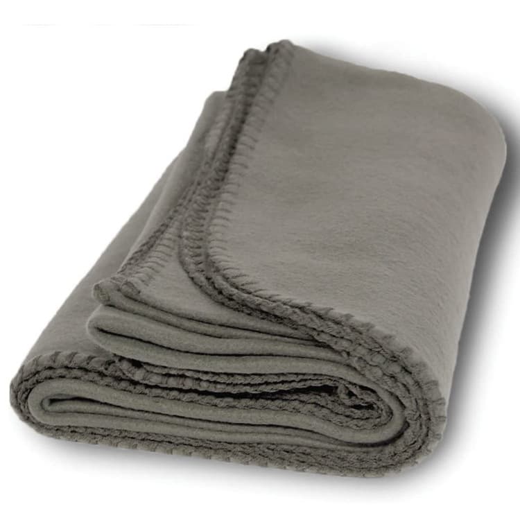 Solid color fleece blanket, double-sided fleece blanket, embroidered laser burnout solid color microfiber blanket, airline blanket