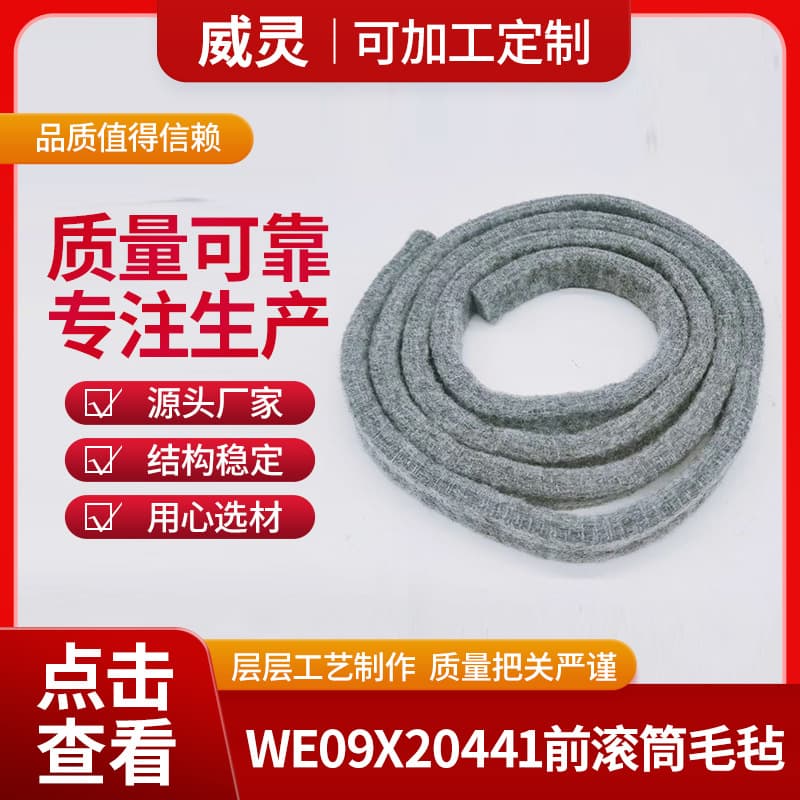 WE09X20441 Dryer Front Drum Felt Drying Machine Drum Felt Wholesale Dryer Parts Accessories