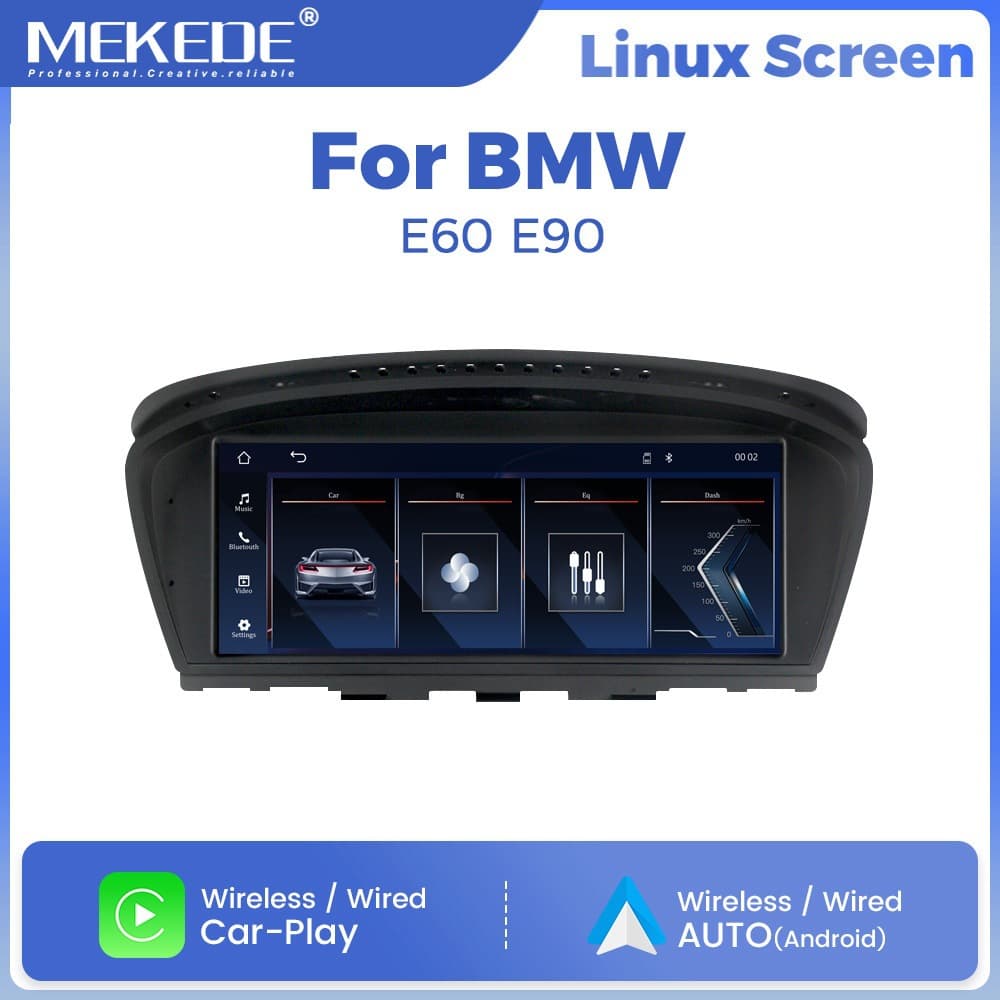 Suitable for BMW E60 E90 2009-2010 Modified Android Rear View Bluetooth CarPlay Navigation Screen
