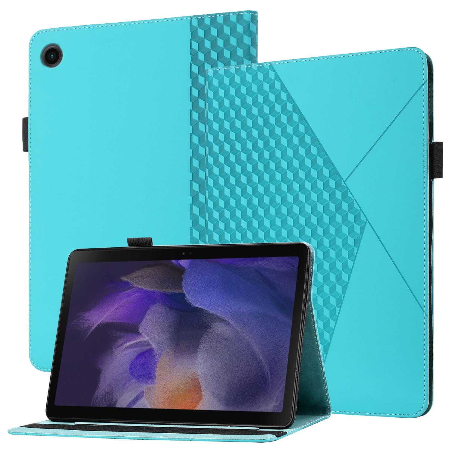 Compatible with Samsung Tab A8 10.5 2021 Diamond Pattern Tablet Case IPAD Protective Case TPU Business Silicone Case