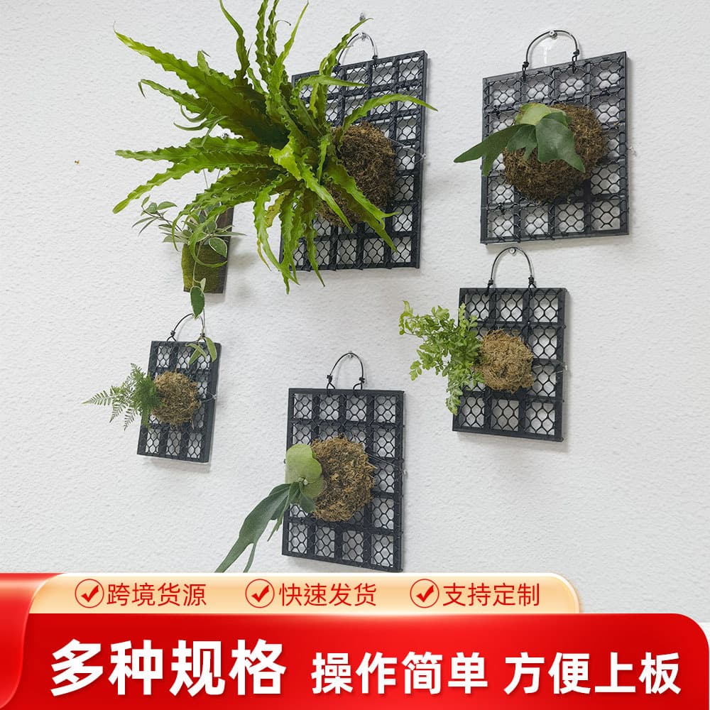 Thickened Staghorn Fern Board Planting Panel, Dendrobium Fern Board, Decorative Planting Panel, Hanging Ornament, Gardening Hanging Board