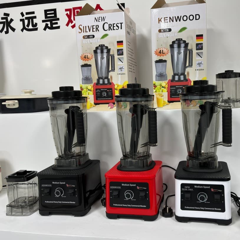 Foreign Trade Export High-Speed Blender 3L 4L Large Capacity Food Processor Fruit Juicer Meat Grinder Household Blender