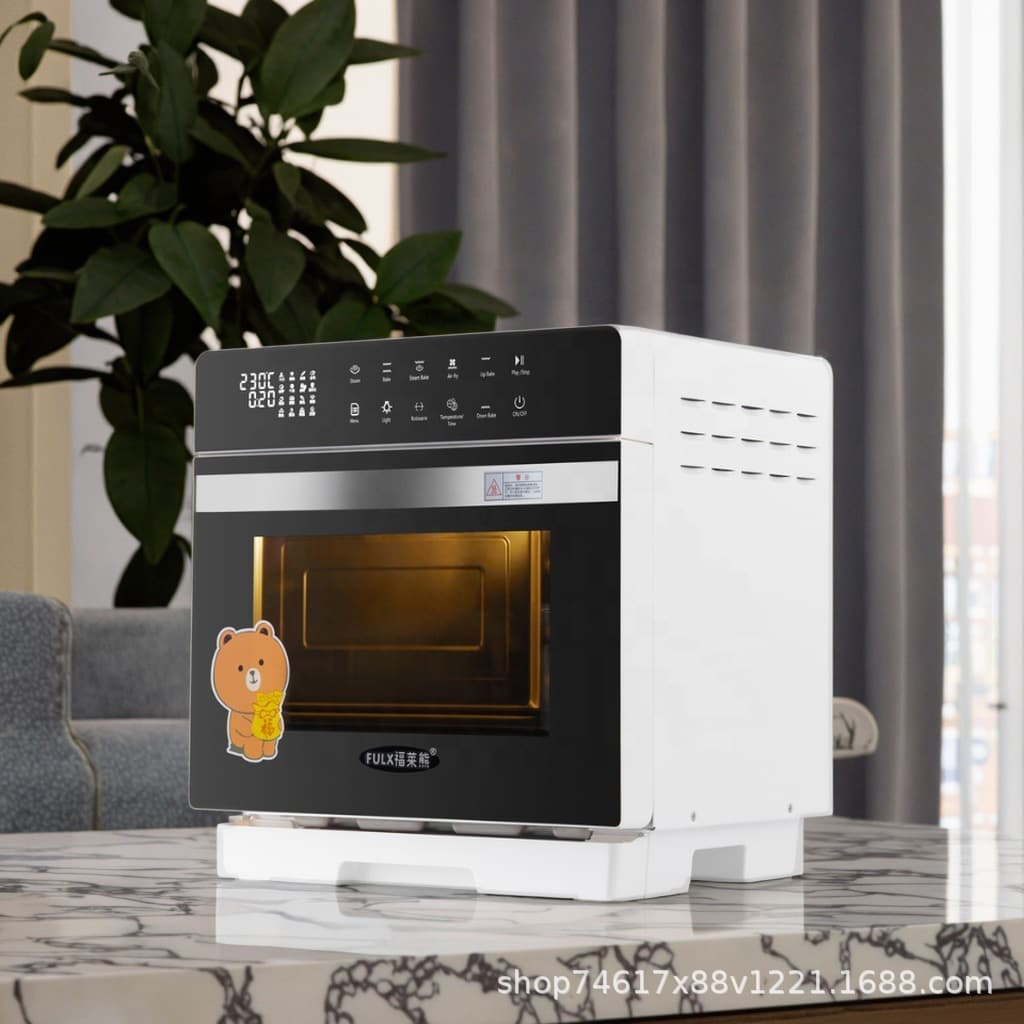 Fulaixiong Foreign Trade Export Built-in Steam, Bake, and Fry Three-in-One Machine Built-in 20L Large Capacity Home Oven