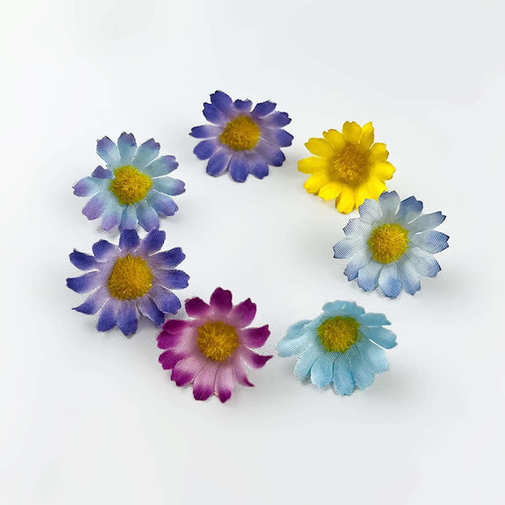 Simulated flower mini ono chrysanthemum head diy headdress hairpin material package accessories home photography flower arrangement small ornaments