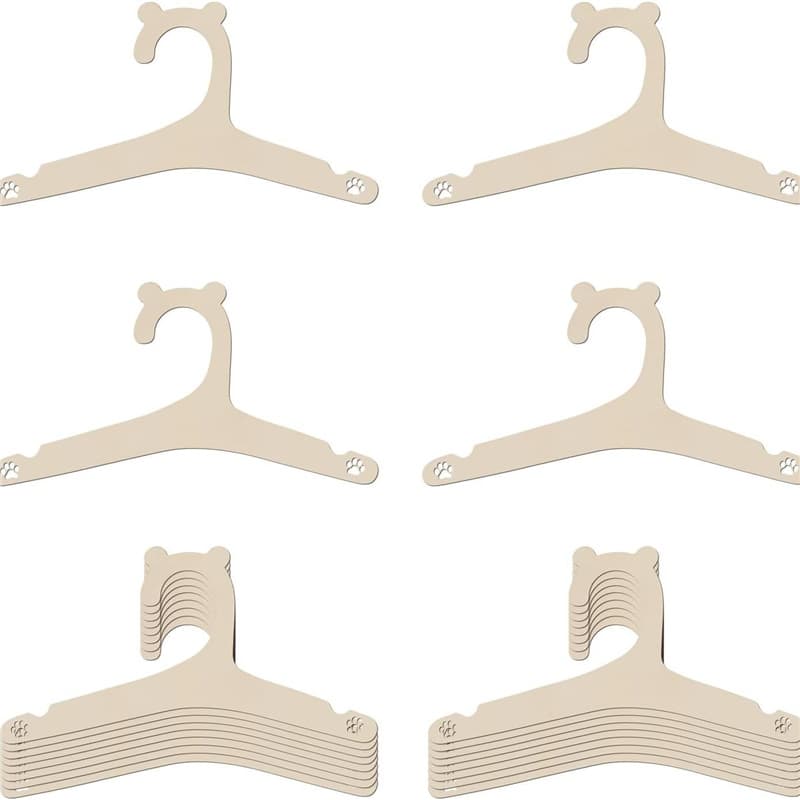 Cross-border Wooden Craft Bear Hanger, Bear-Shaped Wooden Hanger, Creative Home Hanger, DIY Children's Room