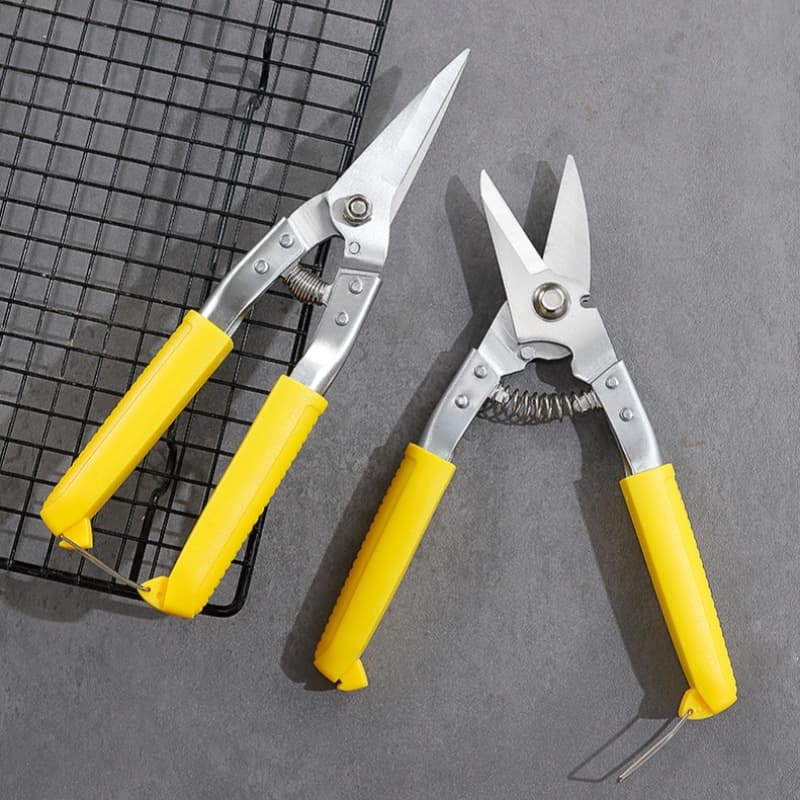 Factory wholesale sheet metal shears, aviation shears, stainless steel industrial shears, heavy-duty light steel keel aluminum buckle integrated ceiling shears