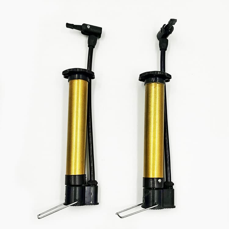 Mini hand-push bicycle portable mini pump, inflation pump for basketball toys