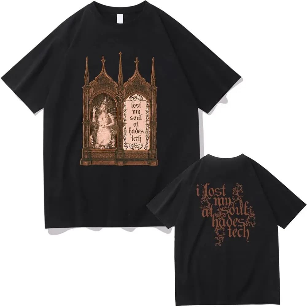[Cross-border EU Size] Fashion Y2K Top Album Head Melanie Martinez T-Shirt Cotton Clothing Graphic