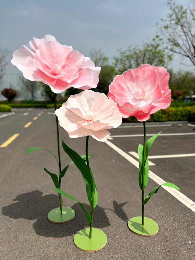 New Wedding Floral Art Display Decoration, Internet-Famous Window Wedding Arrangement Decorative Prop, Mesh Flower Aisle Guide