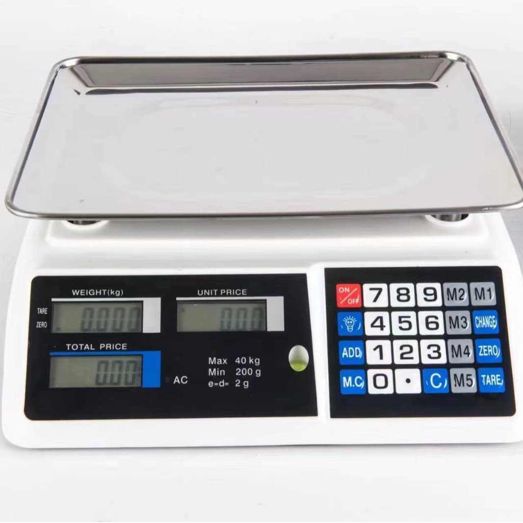 723 Electronic Scale Supermarket Scale Market Scale 40kg for Export