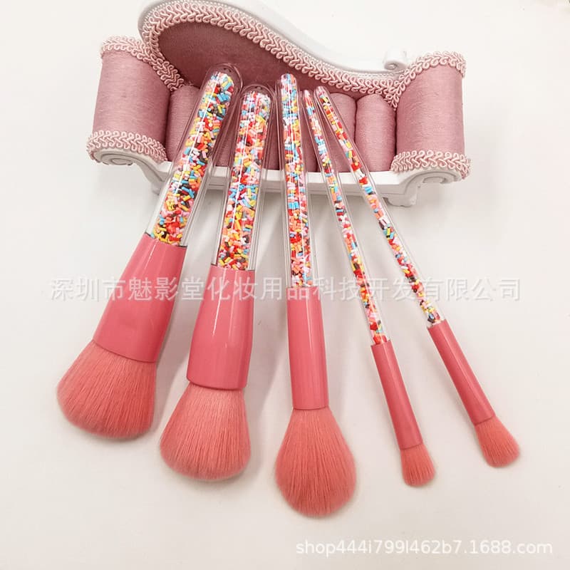Wholesale Makeup Brush Set for Beginners, Full Set of Cute High-Quality Easy-to-Clean Portable Makeup Brushes
