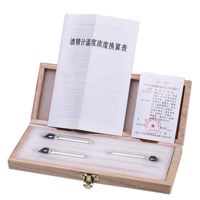 Bulk Discount Alcohol Meter for Baijiu Concentration, Distilled and Homemade Alcohol Tester with High Precision