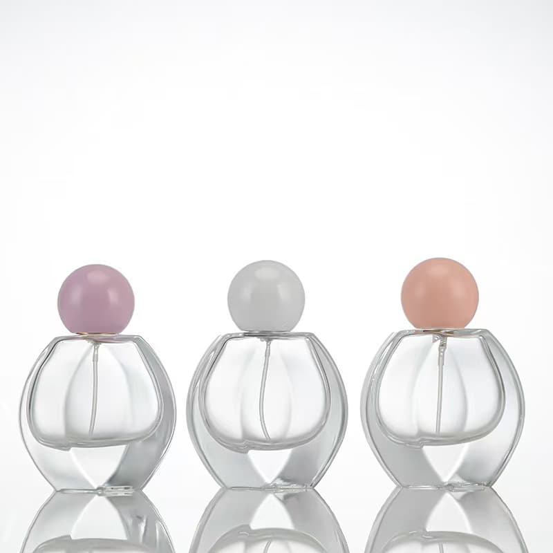 Perfume bottle manufacturer spot new 30ml high-end glass perfume bottle crystal spray bottle transparent empty bottle