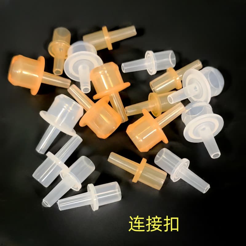 Duckbill nipple spout adapters, connectors, gravity ball straw connectors, and conversion clips for children's cups.